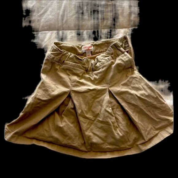 New nwot cat and jack size 5y girls pleated knee length uniform school skirt - Picture 4 of 9